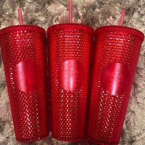 Starbucks 2019 holiday studded tumbler (hot pink)